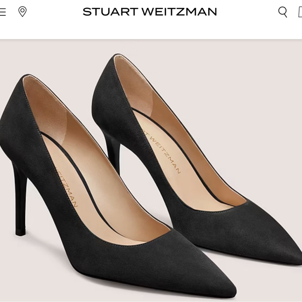 Stuart Weitzman Black Women's Heels